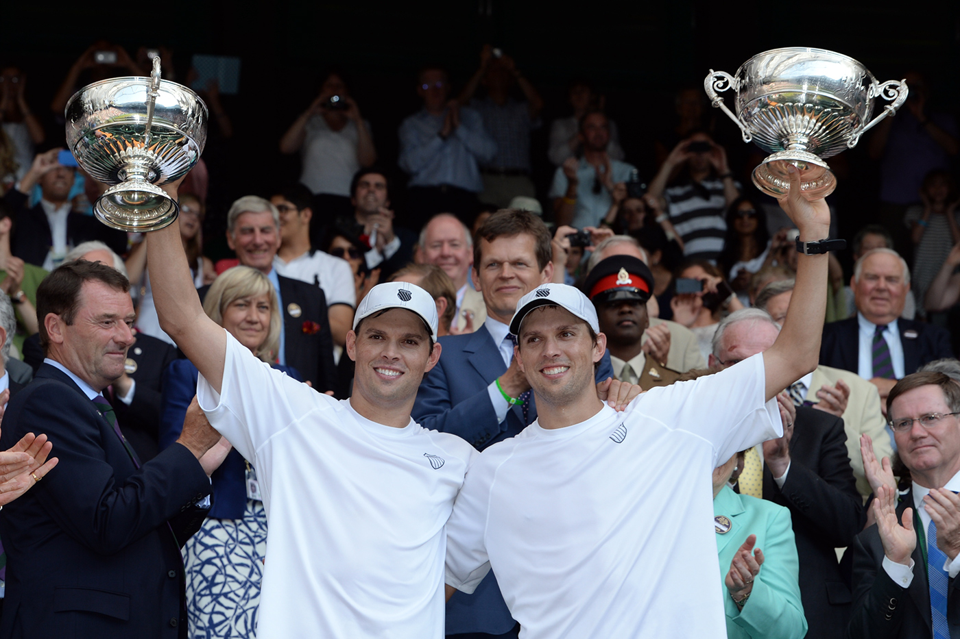 Bob and Mike Bryan of the USA