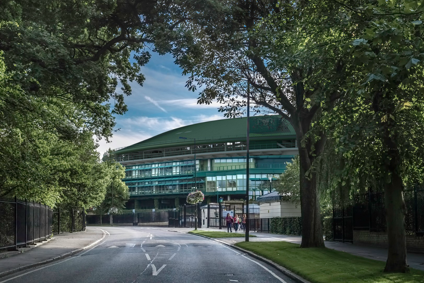 The No.1 Court Roof Project - 2017 Championships Appearance