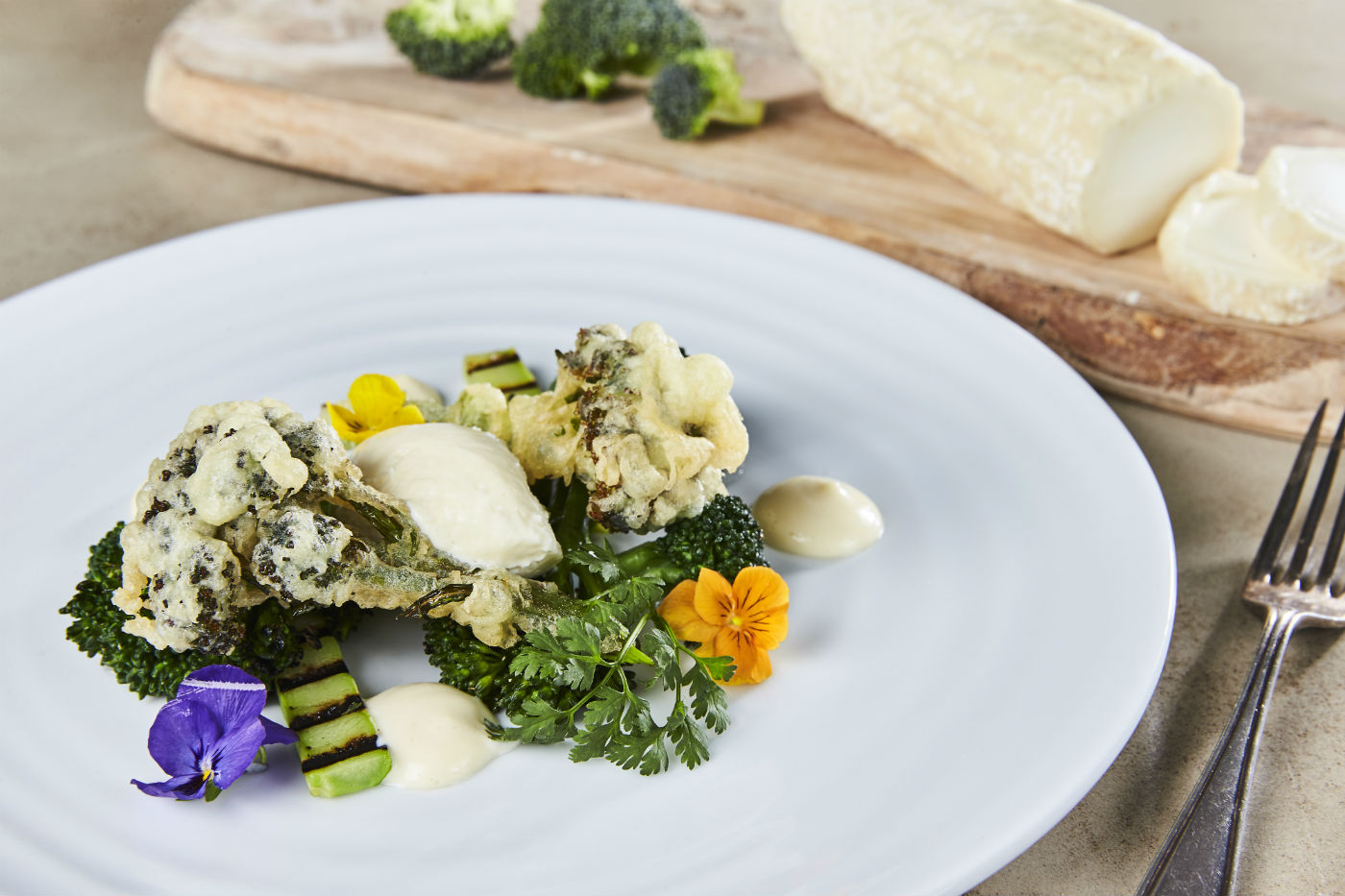 Tempura broccoli