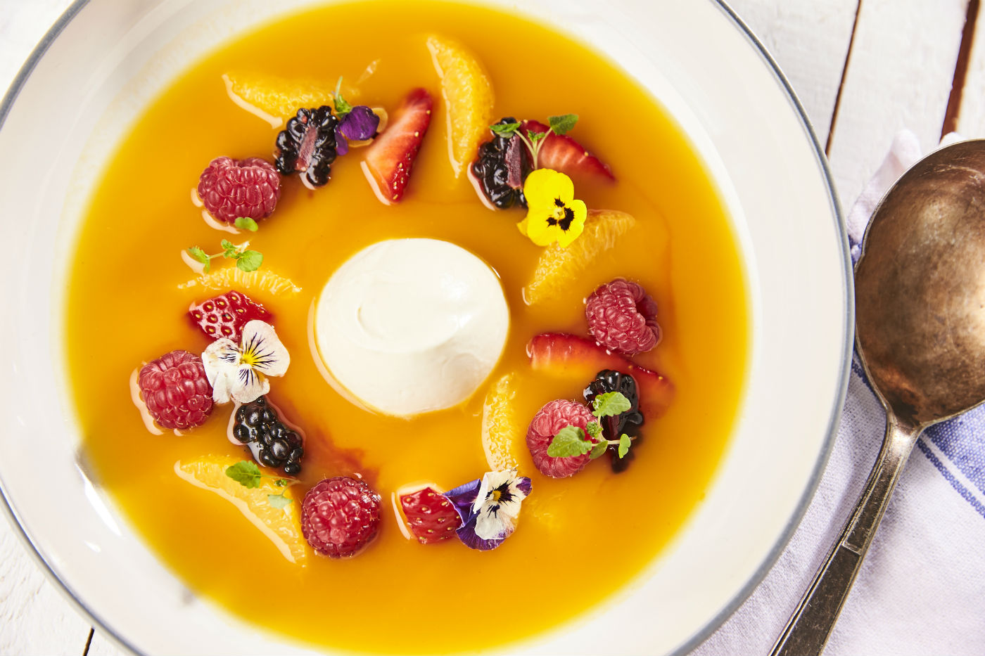 Citrus yogurt