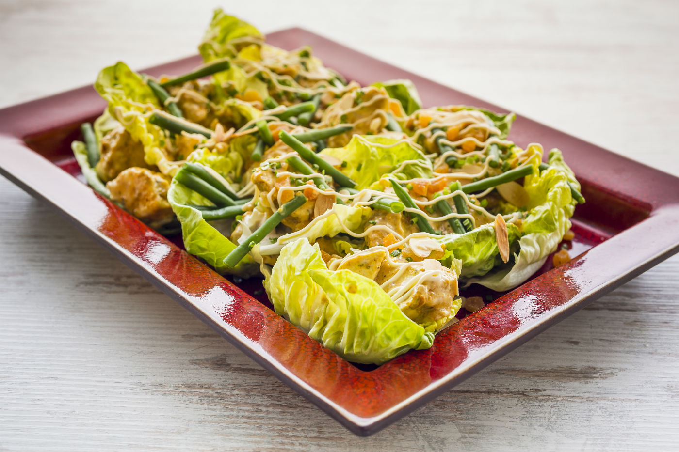 Coronation-style chicken