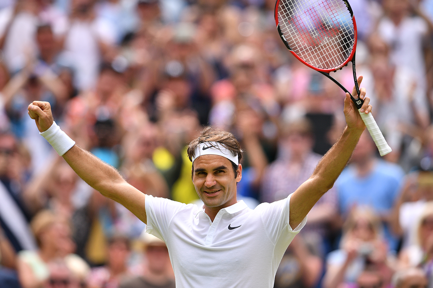 Gentlemen's singles action: Day 7
