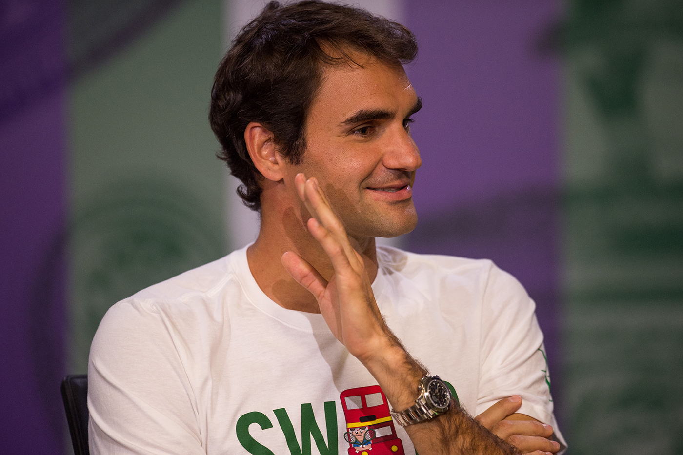 Federer: I never considered missing Wimbledon