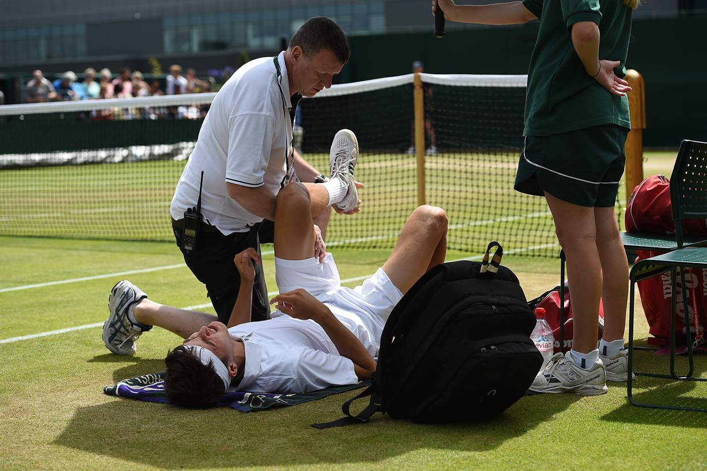 Junior De Minaur fights back to book semi-final place