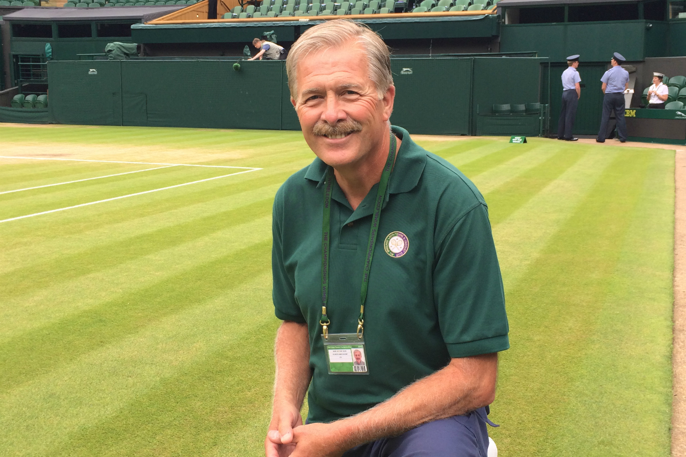 Mark Kuhn on Centre Court
