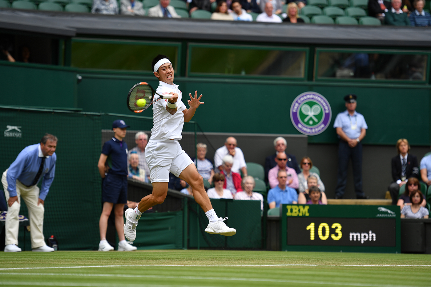 Centre Court: Nishikori vs. Benneteau