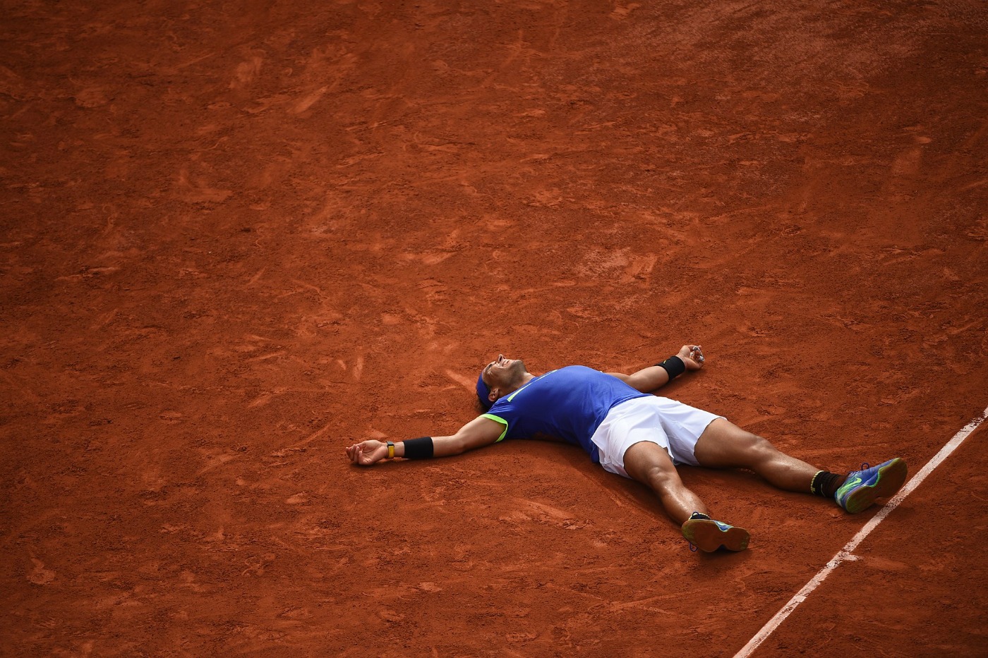 Nadal celebrates his 10th Roland Garros title