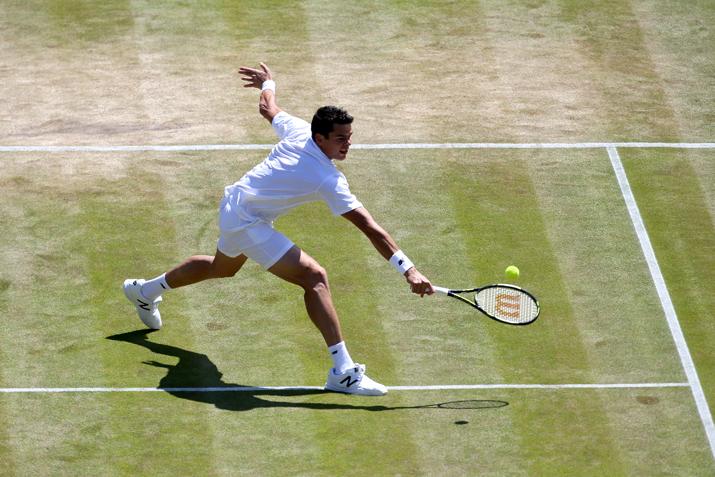 Aggressive approach yields net gains for Raonic