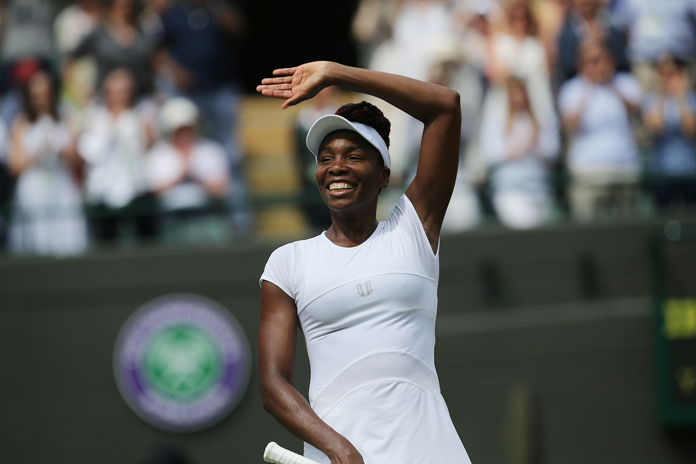 Ladies' Quarter-Finals: Venus Williams defeats Shvedova 