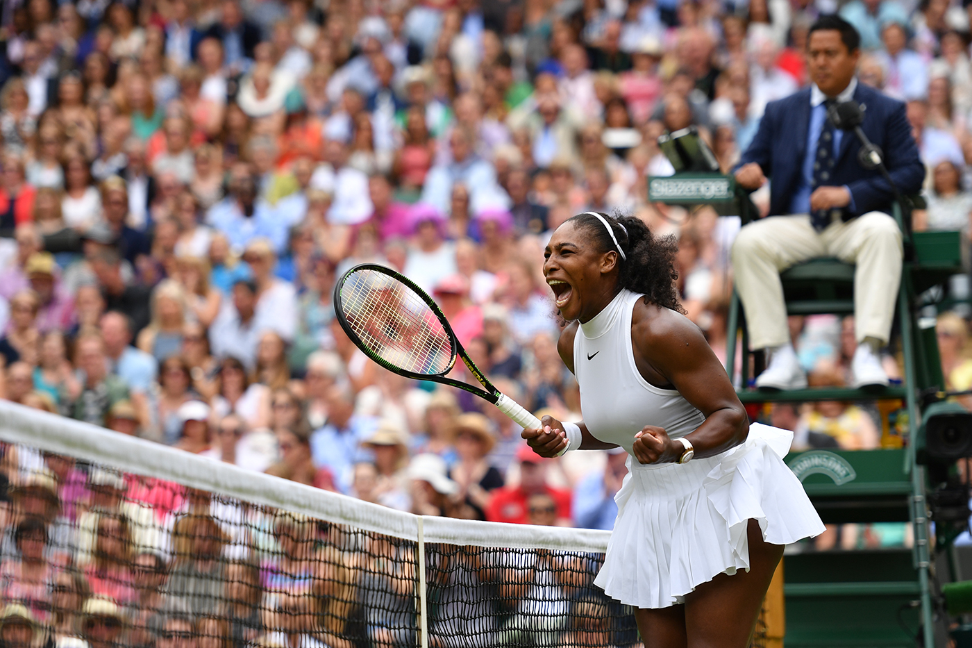 Ladies' Singles Final: Williams defeats Kerber
