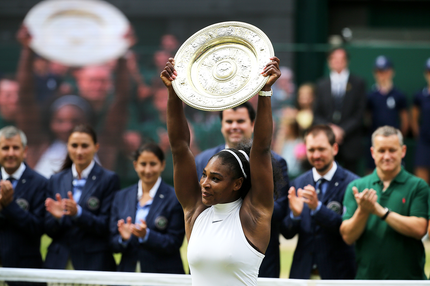Ladies' Singles Champion: Serena Williams