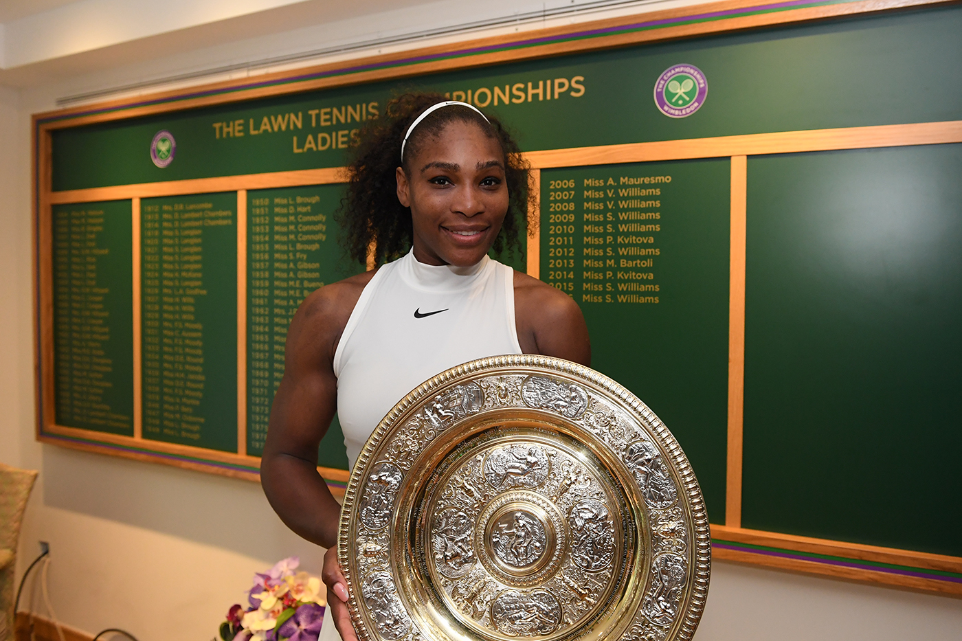 There is no 'enough', says Serena