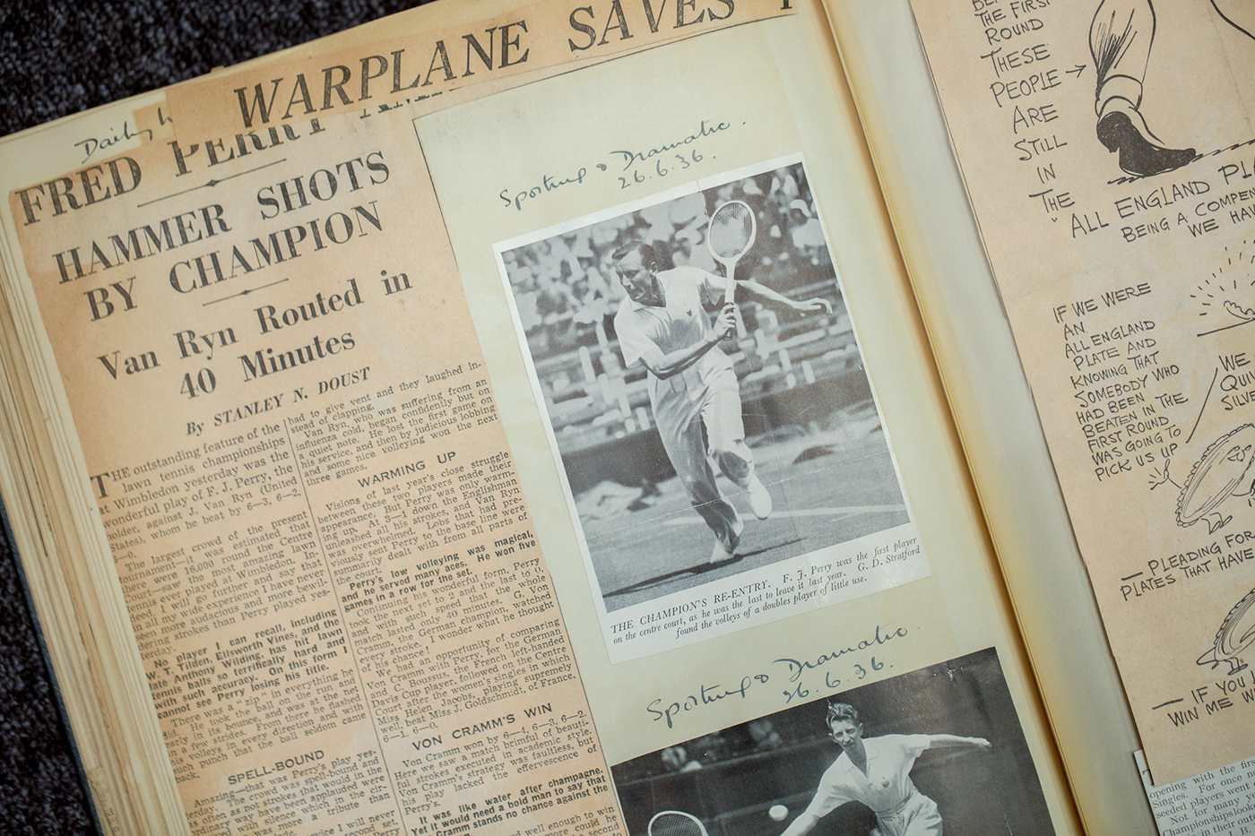 Newspaper cuttings