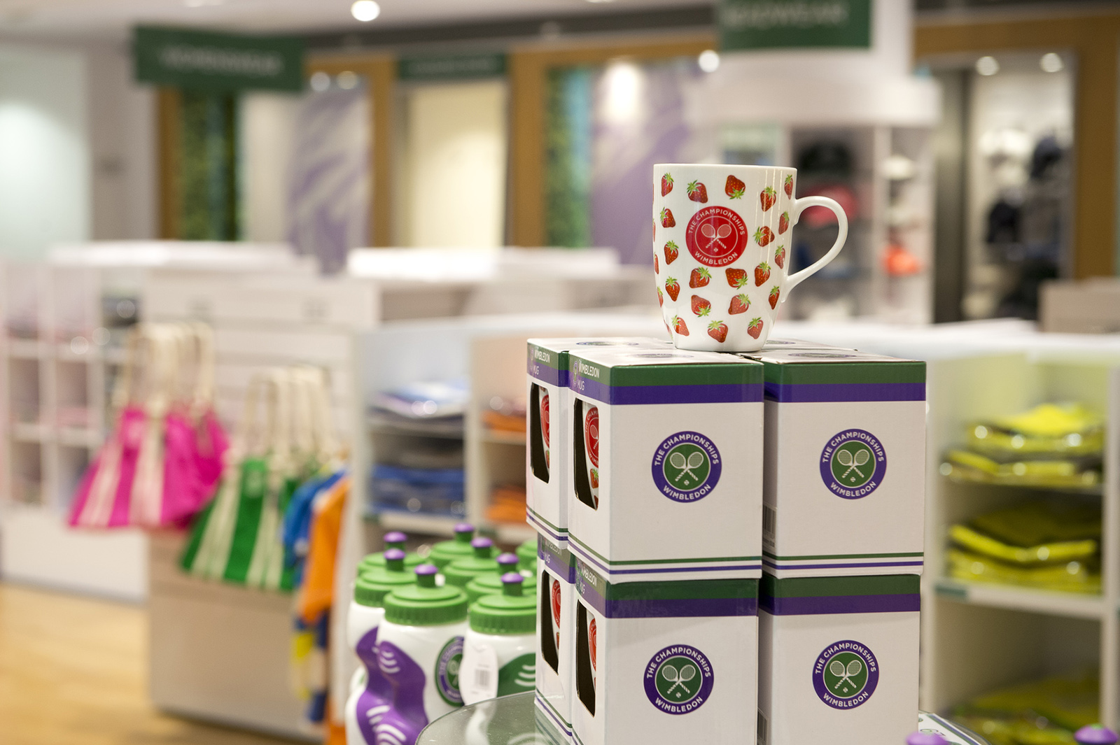 Shopping at Wimbledon
