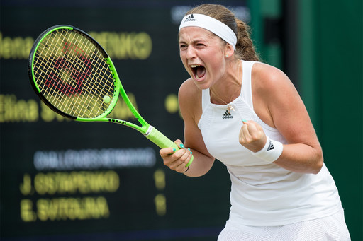 Jelena Ostapenko: Fourth round
