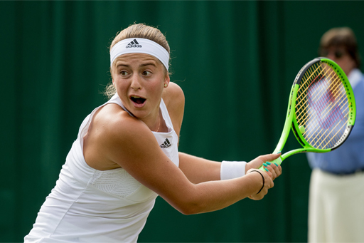 Jelena Ostapenko: Third round