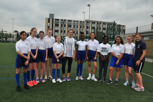 Olympic inspiration for Wandsworth school girls