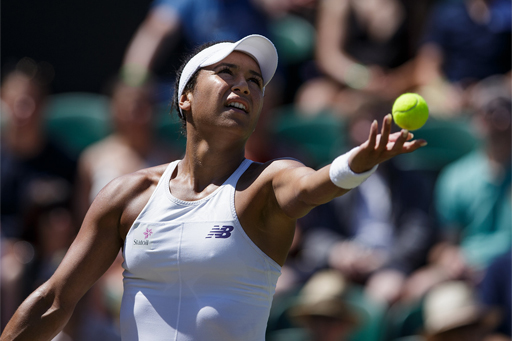 Heather Watson: Second round