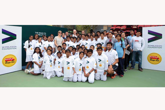 Wimbledon Foundation and Magic Bus team up in Delhi