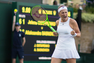 Jelena Ostapenko: First round